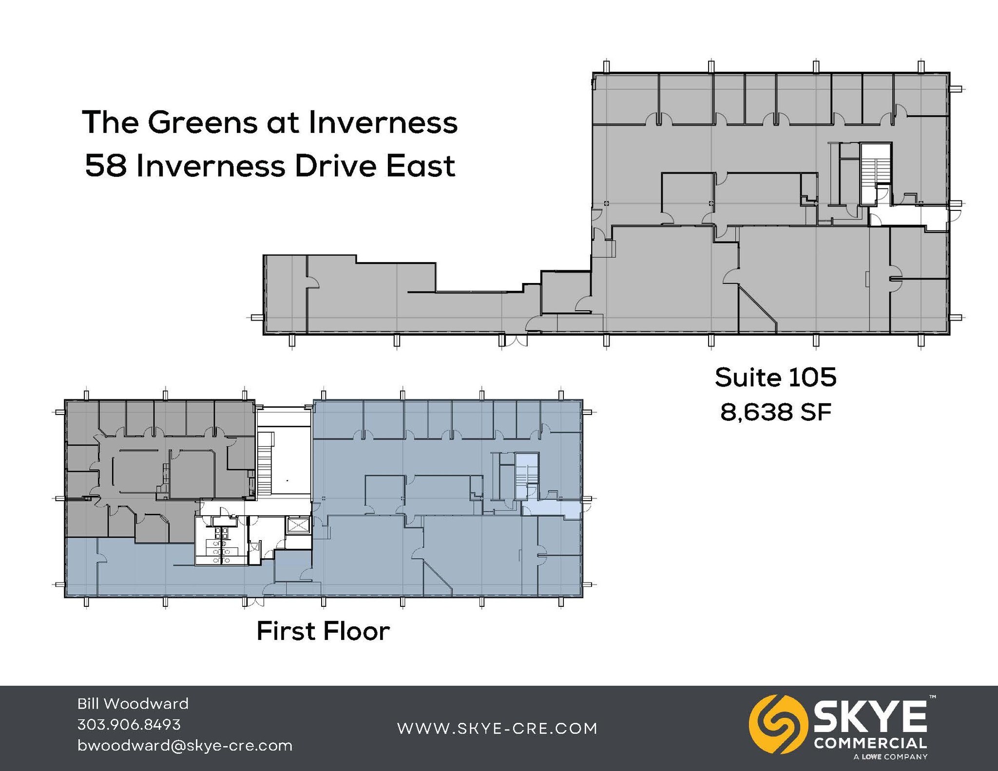 58 Inverness Dr E, Englewood, CO à louer Plan d’étage– Image 1 sur 1