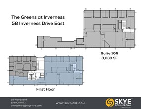 58 Inverness Dr E, Englewood, CO à louer Plan d’étage– Image 1 sur 1