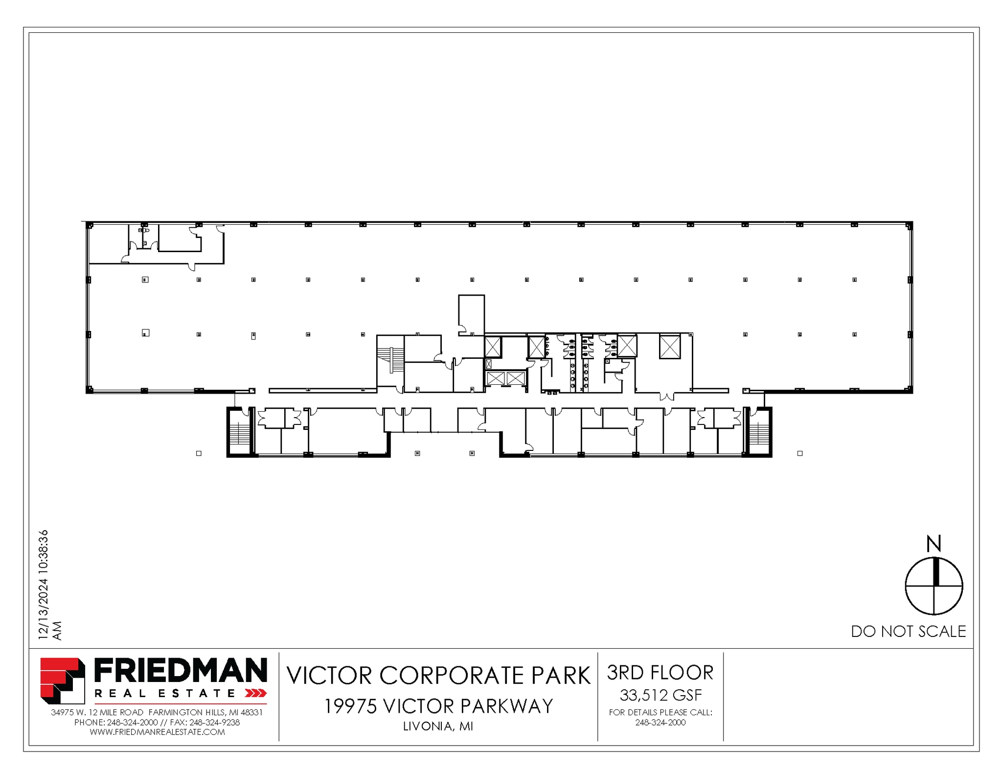 19975 Victor Pky, Livonia, MI à louer Plan d’étage– Image 1 sur 1