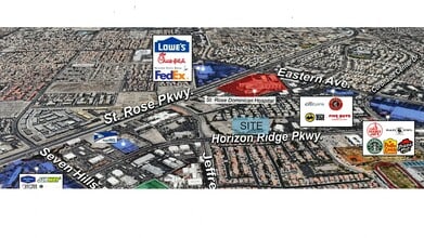 2980 W Horizon Ridge Pky, Henderson, NV - VUE AÉRIENNE  vue de carte