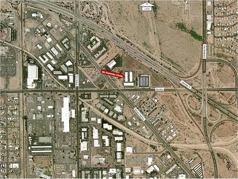 1301 E Ajo Way, Tucson, AZ à louer - Aérien – Image 2 sur 4