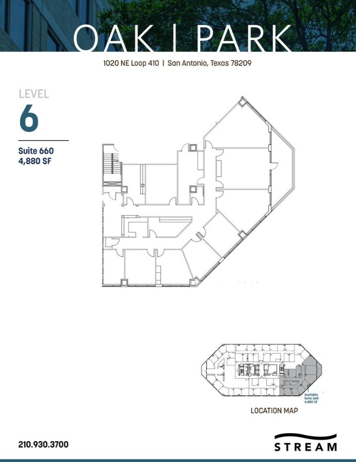 1020 NE Loop 410, San Antonio, TX à louer Plan d’étage– Image 1 sur 1