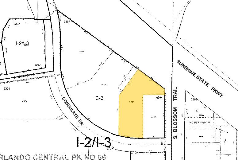 2051 Consulate Dr, Orlando, FL à vendre - Plan cadastral – Image 2 sur 8