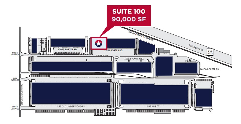 10051 Porter Rd, La Porte, TX à louer - Plan de site – Image 2 sur 16