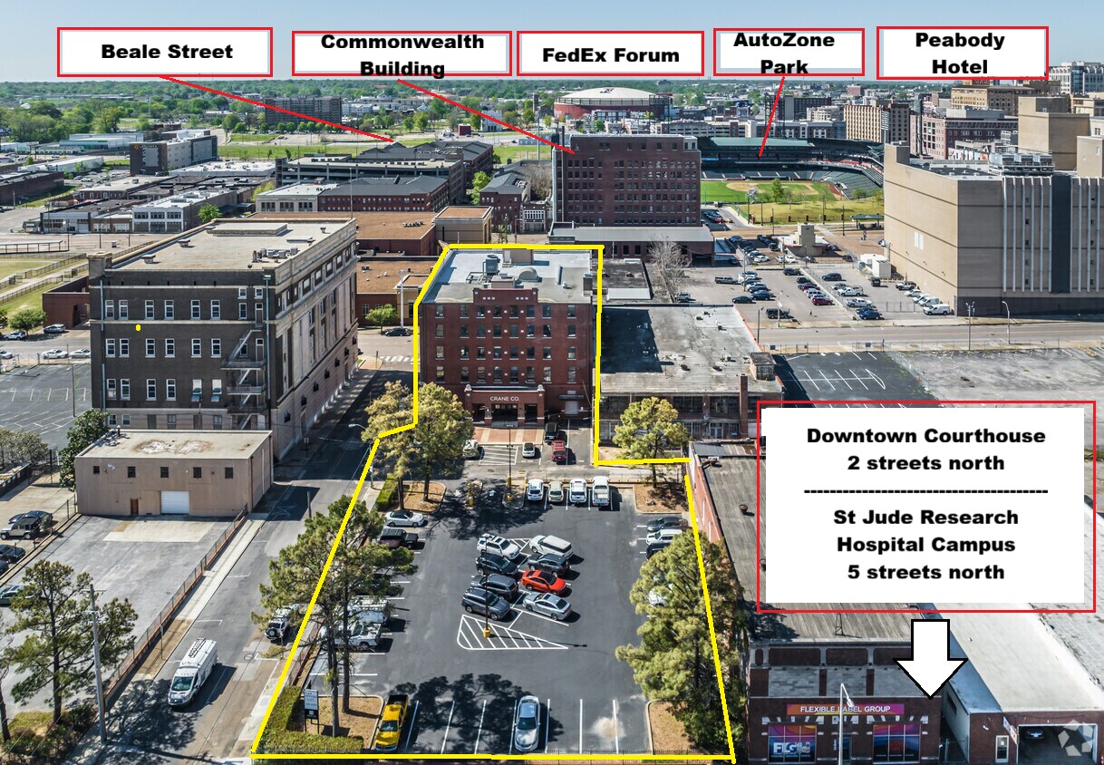 254 Court Ave, Memphis, TN à vendre Photo principale– Image 1 sur 24