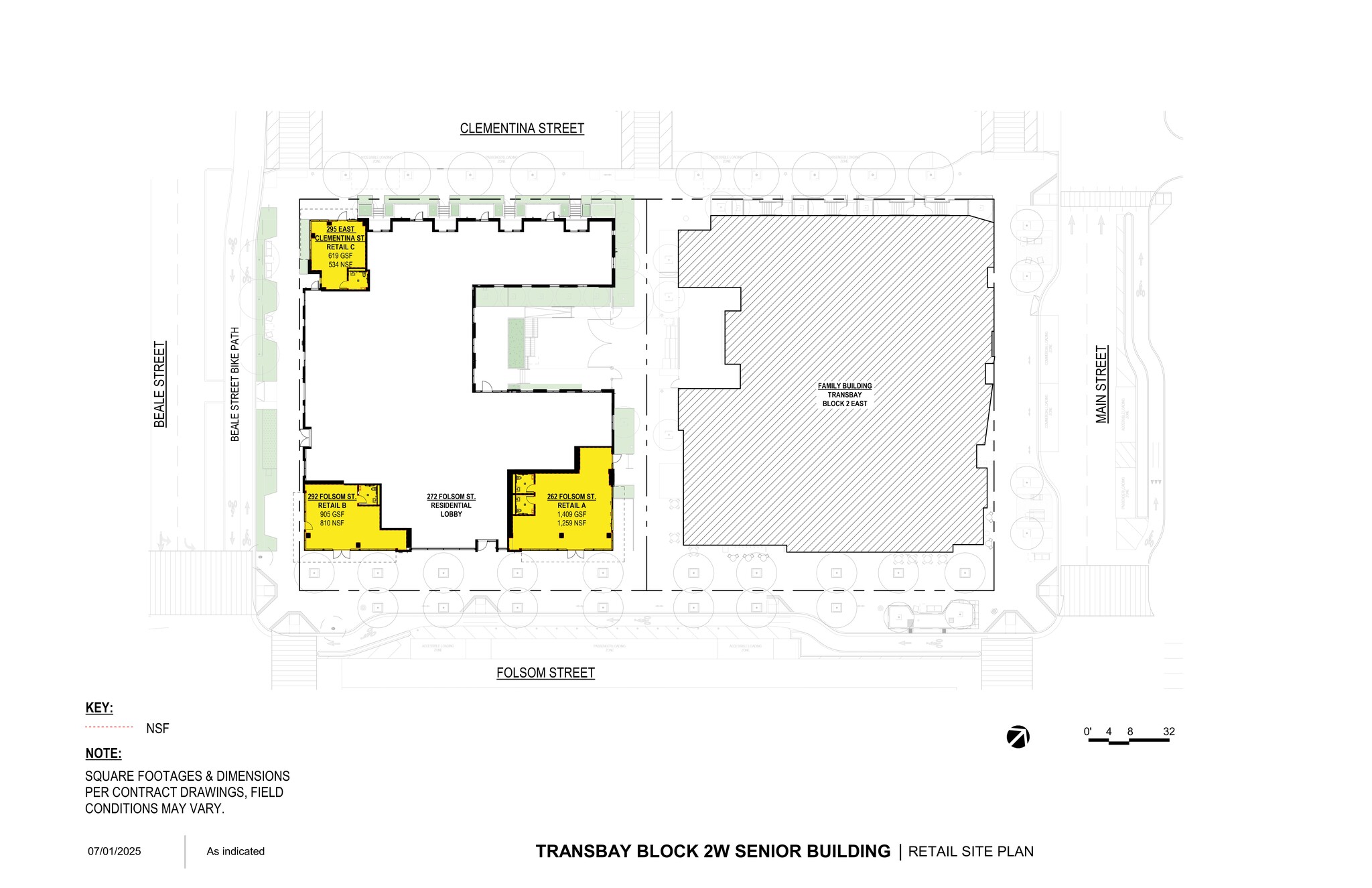 200 Folsom St, San Francisco, CA à louer Plan de site– Image 1 sur 1