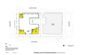 200 Folsom St, San Francisco, CA à louer Plan de site– Image 1 sur 1