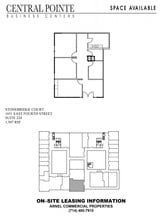 1651 E 4th St, Santa Ana, CA à louer Plan d’étage– Image 1 sur 1
