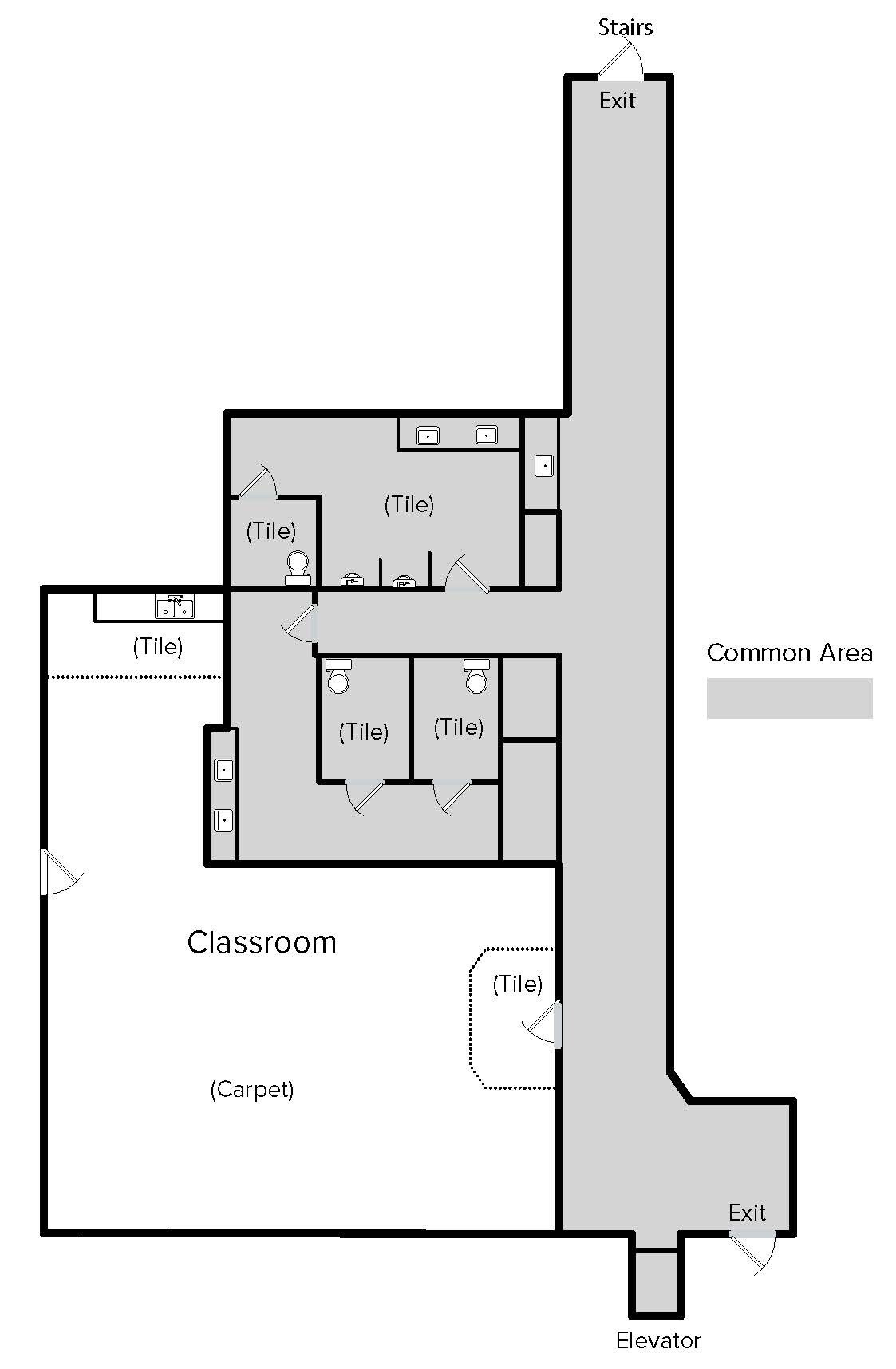 697 N Denver Ave, Loveland, CO à louer Plan d’étage– Image 1 sur 1