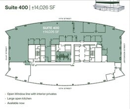555 12th St, Oakland, CA à louer Plan d’étage– Image 1 sur 1