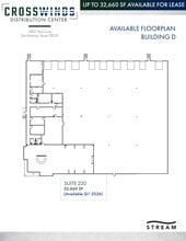 11827 Tech Com, San Antonio, TX à louer Plan d’étage– Image 1 sur 1