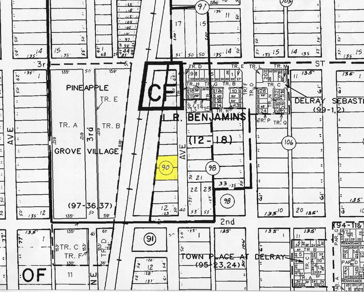 234 NE 4th Ave, Delray Beach, FL à vendre - Plan cadastral – Image 3 sur 30