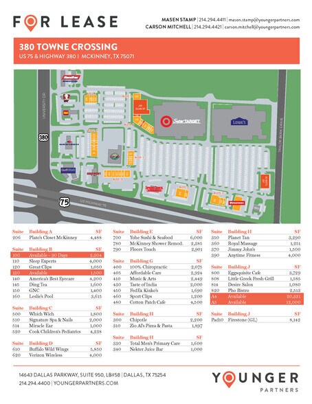 2050 W University Dr, McKinney, TX à louer - Plan de site – Image 3 sur 3