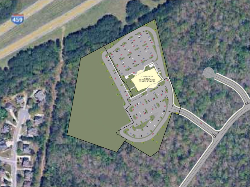 Stadium Trace Pkwy, Hoover, AL à louer Plan de site– Image 1 sur 2