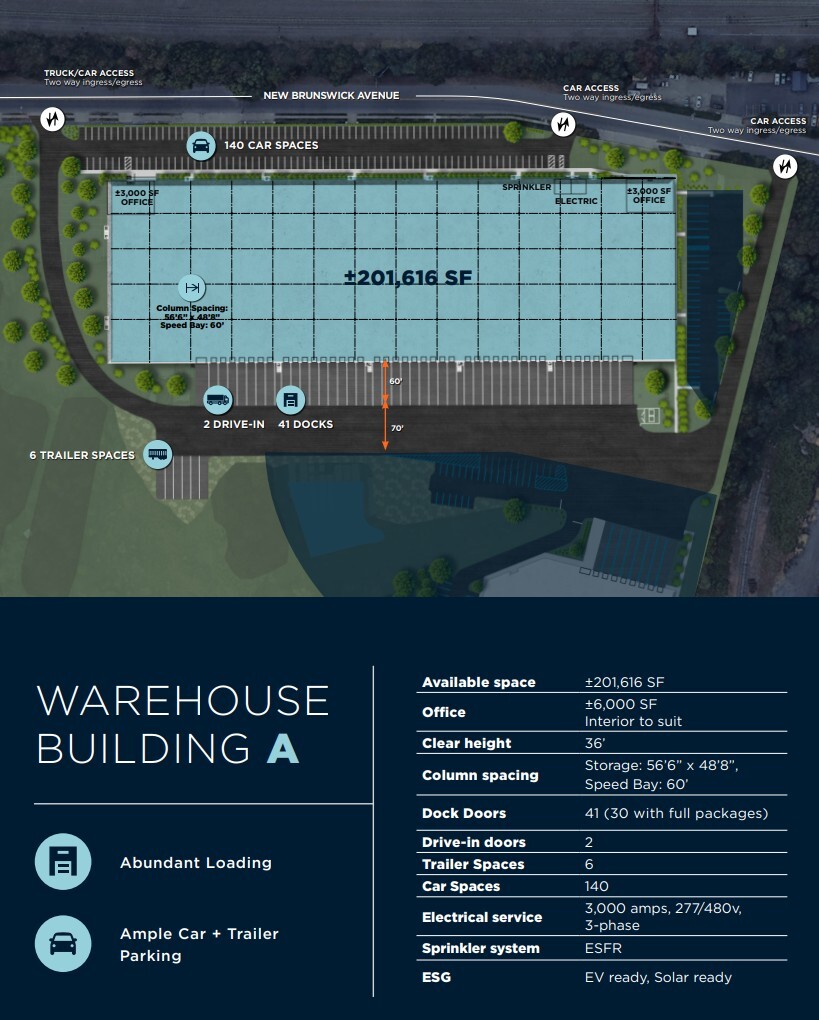 329 New Brunswick Ave, Rahway, NJ à louer Plan d’étage– Image 1 sur 1
