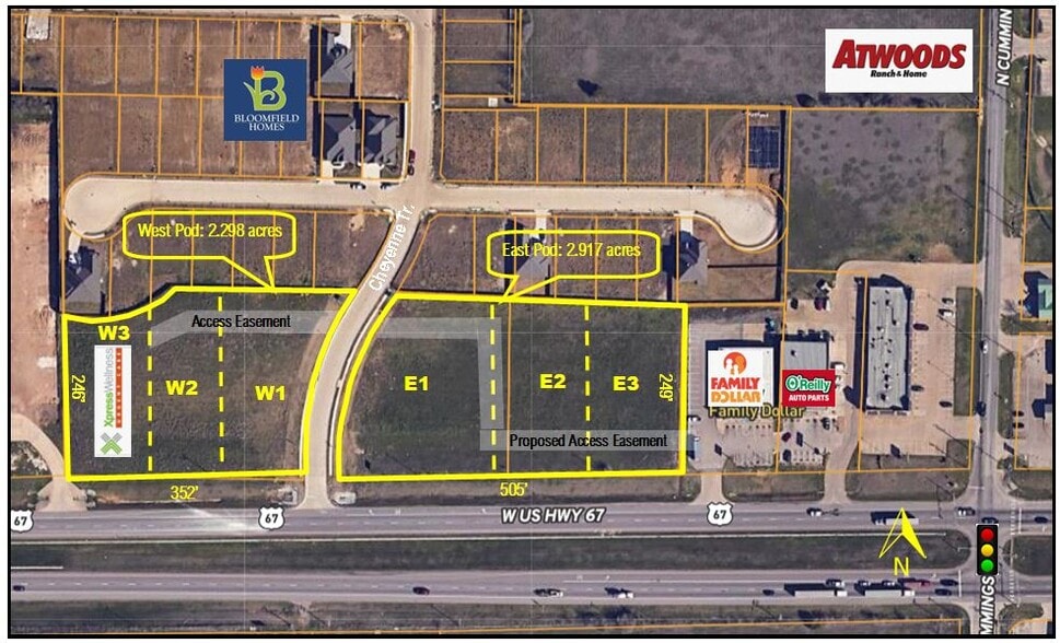 500 US-67, Alvarado, TX à vendre - Aérien – Image 3 sur 3