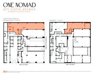 Plus de détails pour 875 Avenue of the Americas, New York, NY - Local commercial à louer