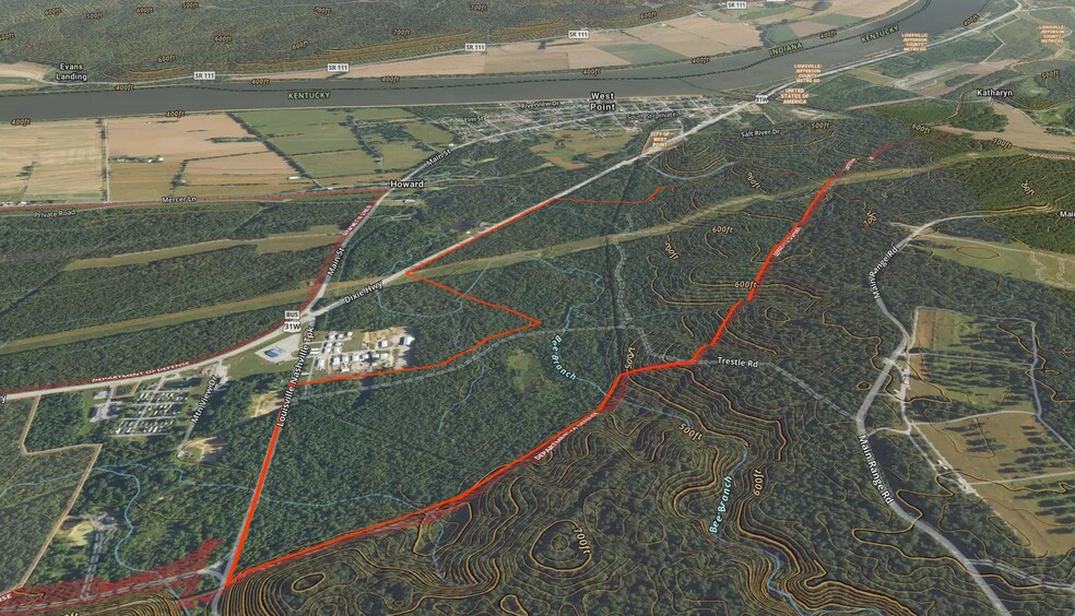 22601 US-60, West Point, KY à vendre - Photo de l’immeuble – Image 3 sur 5