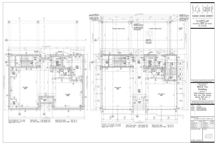 1079 Palisade Ave, Fort Lee, NJ à louer - Plan de site – Image 3 sur 3