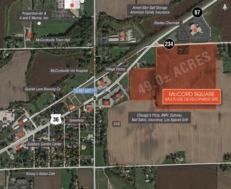 Plus de détails pour 1 State Road 67, McCordsville, IN - Terrain à vendre