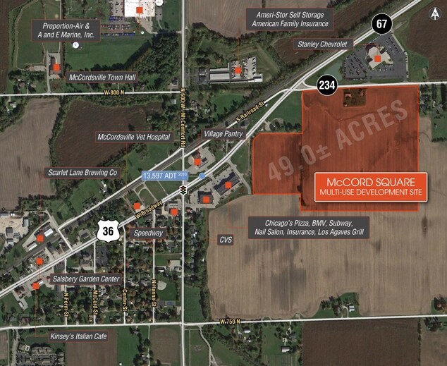 1 State Road 67, McCordsville, IN à vendre Photo principale– Image 1 sur 4