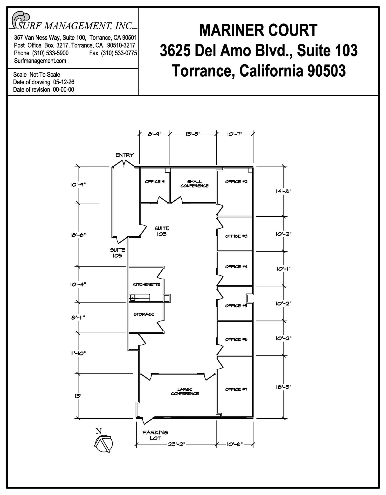 3625 Del Amo Blvd, Torrance, CA à louer Photo intérieure– Image 1 sur 1