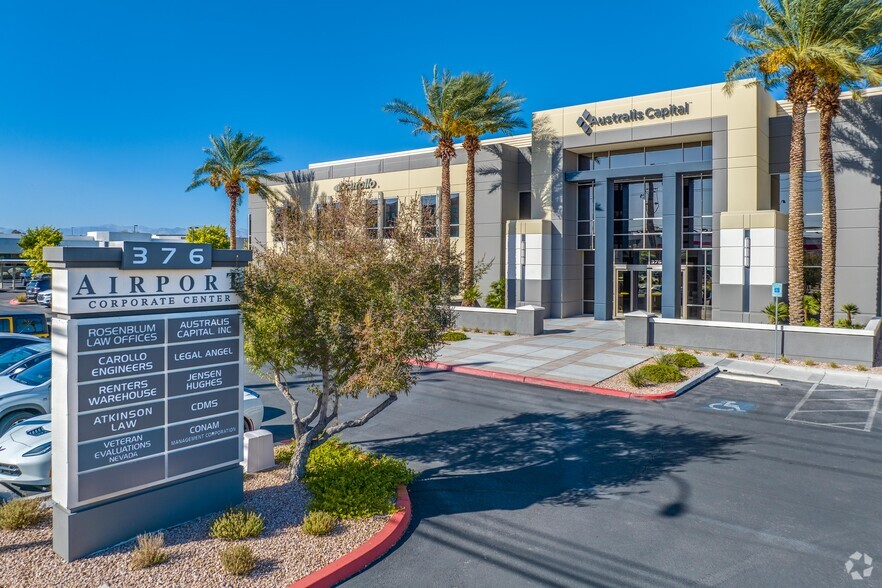 376 E Warm Springs Rd, Las Vegas, NV à louer - Photo de l’immeuble – Image 3 sur 11