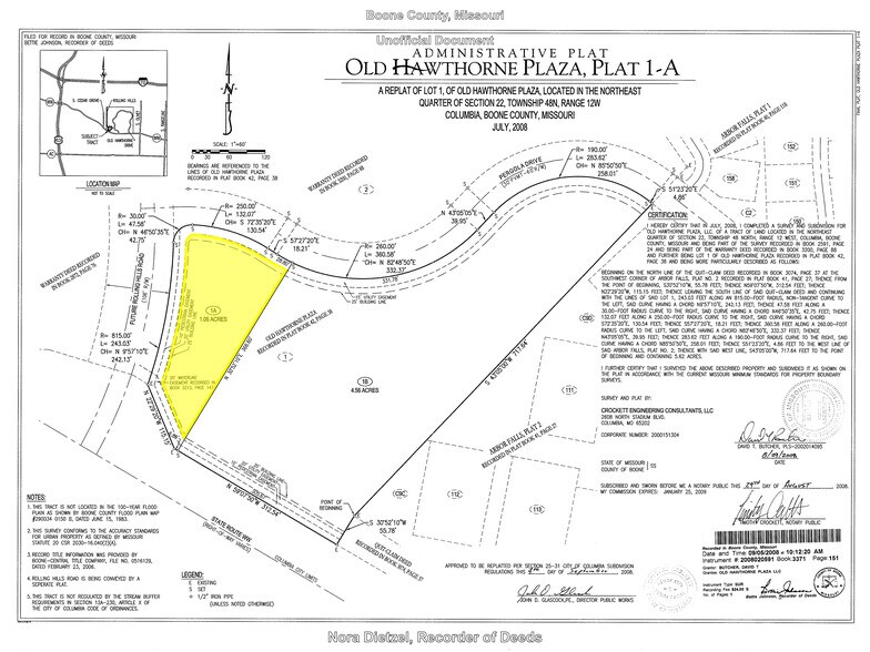 000 E Hwy WW & Rolling Hills Rd, Columbia, MO à vendre - Photo de l’immeuble – Image 2 sur 2