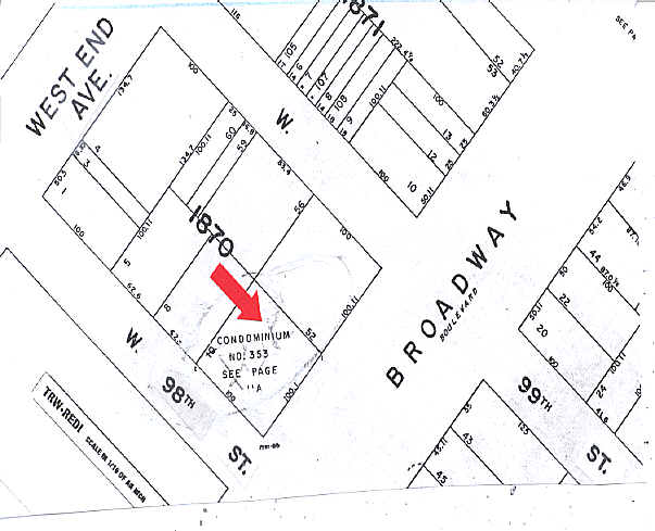 2600-2610 Broadway, New York, NY à vendre - Plan cadastral – Image 2 sur 31
