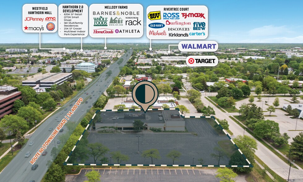 30 W Phillip Rd, Vernon Hills, IL à vendre - Photo de l’immeuble – Image 1 sur 9