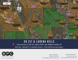 Plus de détails pour Hwy 211 & Ladera, San Antonio, TX - Terrain à louer
