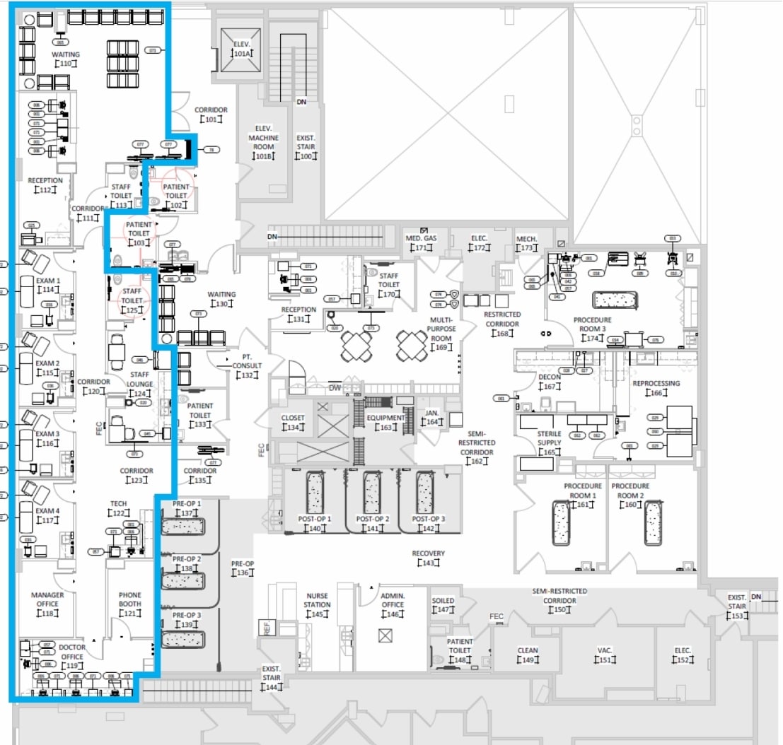 100 American Way, Oxon Hill, MD à louer Plan d’étage– Image 1 sur 1