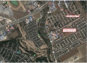 4418 FM 1518, Selma, TX - Vue aérienne vue de carte