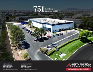Plus de détails pour 751 Grier Dr, Las Vegas, NV - Industriel/Logistique à vendre