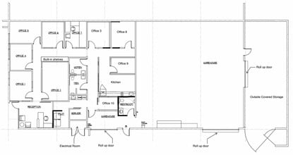 12175 Dearborn Pl, Poway, CA à louer Plan d’étage– Image 1 sur 6