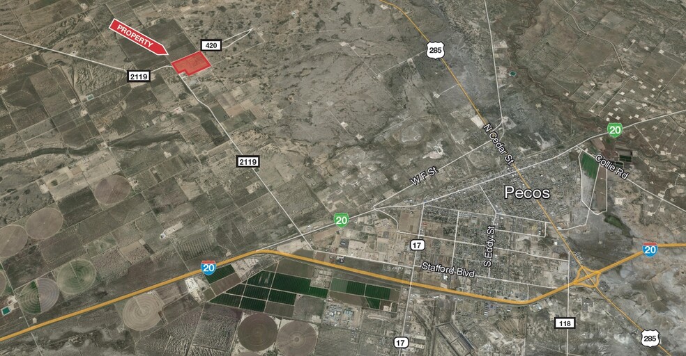 435 County Road 420, Pecos, TX à louer - Photo de l’immeuble – Image 2 sur 3