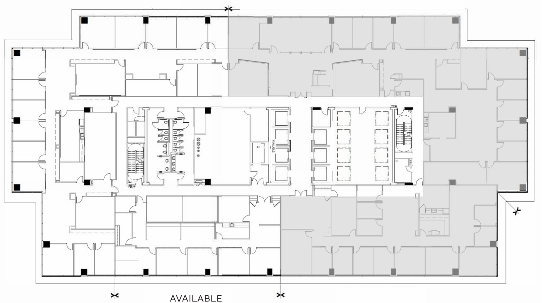 1000 Main St, Houston, TX à louer Plan d’étage– Image 1 sur 1