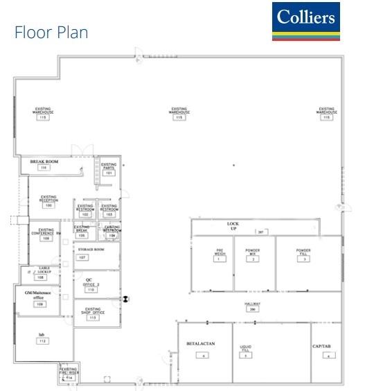 8331 W Sherman St, Tolleson, AZ à louer Plan d’étage– Image 1 sur 1
