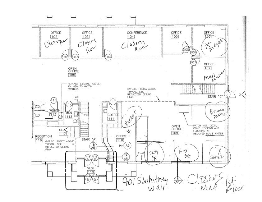 901 S Whitney Way, Madison, WI à louer Plan d’étage– Image 1 sur 1