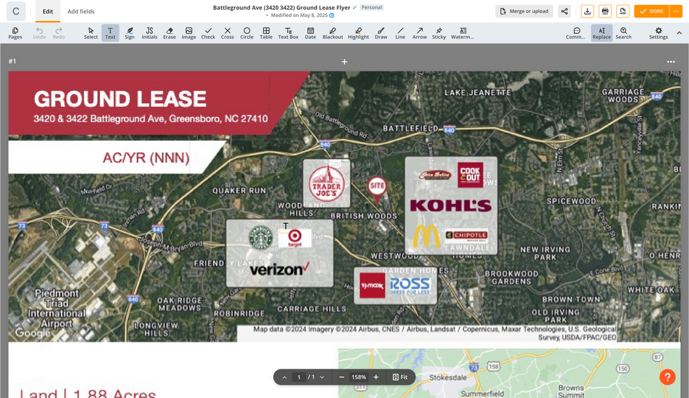 3420 & 3422 Battleground Ave, Greensboro, NC à louer - Photo de l’immeuble – Image 2 sur 2