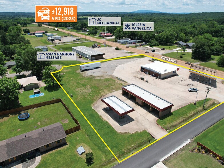 601 S Pocola Blvd, Pocola, OK à vendre - Photo de l’immeuble – Image 2 sur 9