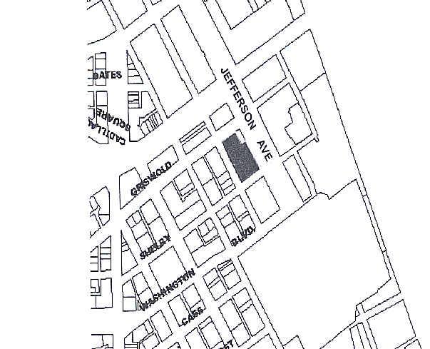 150 W Jefferson Ave, Detroit, MI à louer - Plan cadastral – Image 2 sur 41