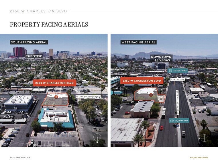 2350 W Charleston Blvd, Las Vegas, NV à vendre - Photo de l’immeuble – Image 2 sur 9