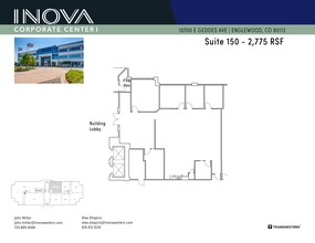 10700 E Geddes Ave, Englewood, CO à louer Plan de site– Image 2 sur 4