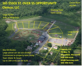 Plus de détails pour 175 Essex St, Mansfield, MA - Terrain à vendre