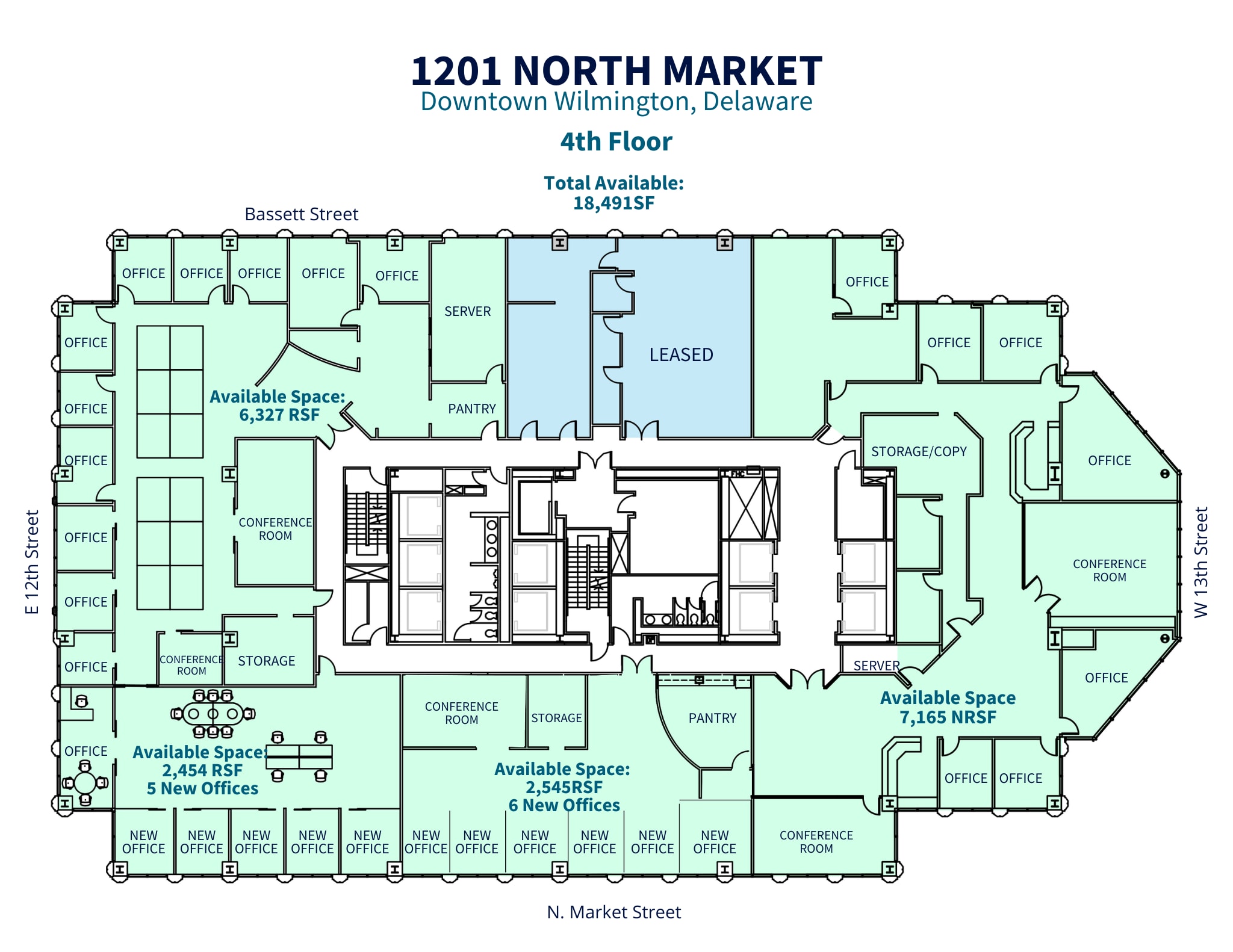 1201 N Market St, Wilmington, DE à louer Photo intérieure– Image 1 sur 1