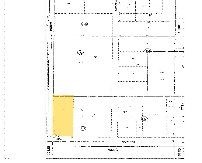 5550 W Touhy Ave, Skokie, IL à louer - Plan cadastral – Image 2 sur 4