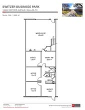 10930 Switzer Ave, Dallas, TX à louer Plan d’étage– Image 1 sur 1