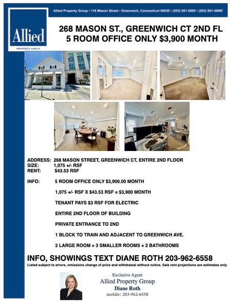 268 Mason St, Greenwich, CT à louer - Photo de l’immeuble – Image 2 sur 14