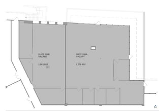 1030 Foothill Blvd, La Cañada Flintridge, CA à louer Plan d’étage– Image 1 sur 1